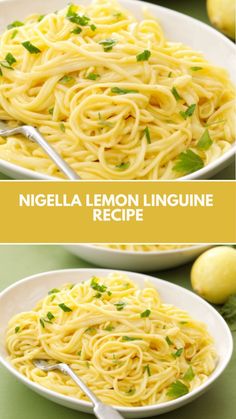 This delicious lemon linguine, inspired by Nigella Lawson, is a quick and creamy pasta dish perfect for weeknight dinners or casual gatherings. With zesty lemon, rich Parmesan, and a velvety sauce, it’s both comforting and fresh. Made with simple pantry ingredients, it’s an effortless way to elevate your meal with vibrant, tangy flavors! Lemon Linguine, Linguine Recipes, Creamy Pasta Dishes, Simple Pantry, Butter Pasta, Pantry Ingredients, Lemon Pasta