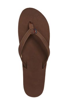 A casual flip-flop features layers of sponge memory rubber that mold to your feet for absolute comfort. The leather upper is stitched with an ultra-durable nylon thread for long-lasting wear. Flat sole Leather upper and lining/rubber sole. By Rainbow; imported. BP. Shoes. Casual Brown Flip Flops For Everyday, Casual Everyday Brown Flip Flops, Brown Flip Flops With Removable Insole For Everyday, Outdoor Leather Flip Flops With Textured Footbed, Casual Leather Flip Flops With Arch Support, Brown Leather Footbed Flip Flops For Everyday Wear, Casual Leather Flip Flops For Everyday Use, Casual Brown Flip Flops With Ortholite Insole, Casual Brown Flip Flops With Arch Support