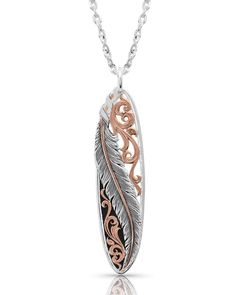 Montana Silversmiths Women's Wind Dancer Pierced Feather Oval Necklace, Silver Montana Silversmith Jewelry, Wind Dancer, Handmade Watch Strap, Bezel Jewelry, Western Necklaces, Metal Clay Jewelry, Feather Necklace, Oval Necklace, Feather Jewelry