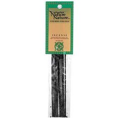 black incense sticks are packaged in a package