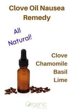 This professionally-designed Clove Oil Nausea Remedy was specifically created to help with nausea and feeling sick to the stomach. For details on essential oil drop dosage, blending instructions and safety info, view the full article. #Nausearemedy #Cloveoil Headache Remedy, Oil Drop, Clove Essential Oil, Health Clinic, Clove Oil, Natural Cough Remedies, Cough Remedies, Immunity Booster, Eating Organic