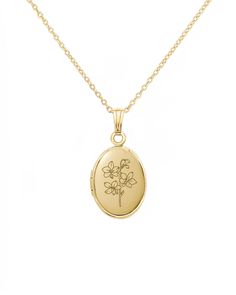 PRICES MAY VARY. Oval Locket Necklace: with Beautiful and Vintage Design, Our Locket Necklace is Crafted with 925 Sterling Silver and 10K/14K Real Gold. It Can Hold up to 2 Pictures, and You Can Store the Most Precious Photos in It. It Can as a Jewelry Gift for Women, Wife, Girlfriends, Mother, Girls, and Friends on Valentine's Day, Mother's Day, Christmas, Birthday, Anniversary Etc. Metal: Made of 925 Sterling Silver( or Sterling Silver Plated by 14K Gold) or 10K/14K Real Gold. The Locket Penda Fine Gold Jewelry, Photo Locket Necklace, Oval Locket, Locket Pendant Necklace, Gold Locket, Photo Locket, Solid Gold Jewelry, Yellow Gold Chain, Birth Flower