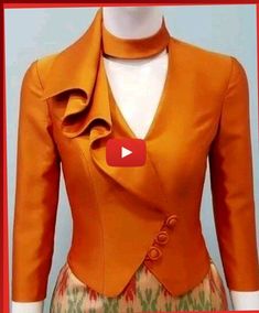 Diy blouse pattern, fashion blouse design sewing patterns, Blouse drafting patterns. Corporate Dress, Traditional Dresses Designs, Jacket Pattern Sewing, Patterns Fashion, Woman Suit Fashion, Blouse Models