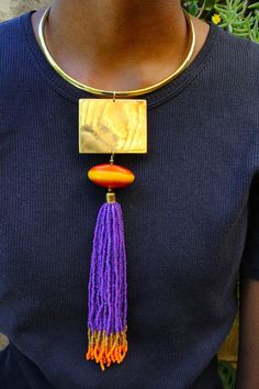 Handmade in Kenya! Crafted with seed beads and a brass pendant and neckpiece. Finished with a brass clap. Neck width-12.5cm SHIPPING Express shipping (via DHL) takes 2-5 WORKING DAYS to be delivered to you. Africa Necklace, Bead Board, Beaded Statement Necklace, Maasai, Gold Tone Necklace, Brass Pendant, Beaded Necklaces, Sister Gifts, Handmade Necklaces