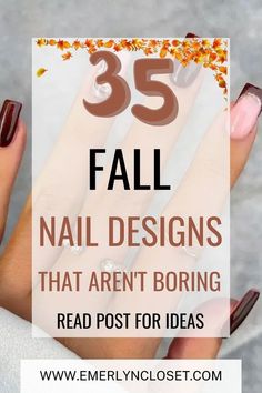 Summer Fall Nails, Trending Fall Nails, September Nails Art, Short Fall Nails, September Nails, Fall Nail Trends, Fall Nail Art Designs, Cute Nails For Fall