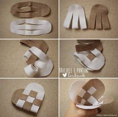 step by step instructions on how to make sandals