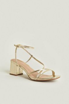 Style: Heeled SandalsDesign: PlainFabric: Pu Check out our wedding guest dresses range. Strappy Block Heel Sandals, Heels Strappy, Strappy Block Heels, Oasis Fashion, Wedding Guest Dresses, Dress Inspo, Heeled Sandal, Wedding Guests, Pretty Shoes