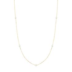 "A timeless pearls paired with a modern gold chain will be an elegant update for your classical outfits. You will always look noble and shiny with this timeless 14k solid gold station pearl necklace. STATION*PEARL*NECKLACE ‣ 2 Years Warranty ‣ Free Express International Shipping ‣ Free returns within 30 days from the order date Features * Made to Order. * Material: Solid Gold (real solid gold, no gold-filled or no gold plated material) * Gold KT: 14K * Gemstone: Majorica Pearl * Number of Pearls Classic Gold Pearl Necklace For Everyday Elegance, Classic Gold Pearl Necklace For Everyday, Elegant 14k Gold Chain Necklace For Anniversary, Elegant Everyday Luxury Cable Chain Jewelry, Classic Pearl Pendant Chain Necklace For Formal Events, Elegant 14k Gold Chain Necklace For Wedding, Elegant White Gold Chain Necklace For Everyday Luxury, Elegant Cable Chain Necklace For Formal Occasions, Elegant White Gold Chain Necklace