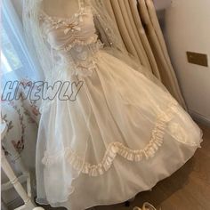 Brand Name: HnewlyType: Lolita DressesOrigin: Mainland ChinaCN: HunanSleeve Length(cm): SleevelessMaterial: PolyesterGender: WOMENSpecial Use: CostumesProduction location: Party Wedding DressProduct performance: Suspender Jsk DressScope of use: Elegant Trailing Dressesdress quality: excellent[23y 3m 15d] Crop Top And Sweatpants, Party Dresses Women, Trendy Summer Fits, Gothic Flowers, Purple Red Color, Trumpet Dress, Victorian Vintage, Fashion Design Dress, Sweet Lolita