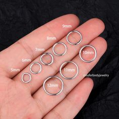 SOLD AS A SINGLE PIECE Material: Made of durable 316L stainless steel, and well polished without any sharp edges. Size: Bar thickness: 16G Inner diameter: 5,6,8,9,10,11,12mm. Please double check the sizes before placing your order, for we do not accept returns and exchanges body jewelry, due to the sensitive nature of the item. 16G Silver Seamless Cartilage Earring/Nose Ring/Septum Ring/Hoop Earring/Tragus Hoop/Daith Hoop/Helix Hoop/Summer Jewelry/Hinged Hoop/Everyday Earrings/Dainty Hoop Earrin Nose Ring Septum, Daith Hoop, Tragus Hoop, Helix Hoop, Daith Earrings, Dainty Hoop Earrings, Tiny Hoop Earrings, Cartilage Earrings Hoop, Cartilage Earring