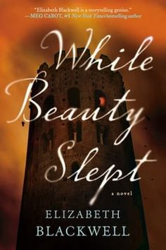 the cover of white beauty sleptt by elizabeth blackwell, with an orange sky in the background