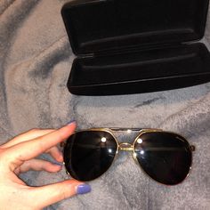 Brand New, Never Worn. Has Receipts. Open To Offers Trendy Formal Aviator Sunglasses With Mirrored Lenses, Trendy Gold Aviator Sunglasses For Formal Occasions, Trendy Formal Aviator Sunglasses For Summer, Summer Formal Aviator Sunglasses With Mirrored Lenses, Elegant Gold Aviator Sunglasses With Tinted Lenses, Formal Summer Aviator Sunglasses With Mirrored Lenses, Chic Aviator Sunglasses For Parties, Chic Formal Aviator Sunglasses, Chic Gold Aviator Sunglasses