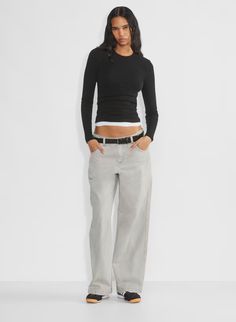 HOMESTRETCH™ CREW LONGSLEEVE | Aritzia Winter Favorites, Sweat Suits, Home Stretch, Women's Loungewear, Sweat Suit, Cargo Skirt, Basic Shirts, Womens Loungewear, Christmas 2024