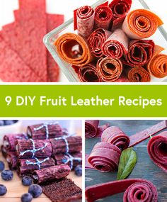 9 diy fruit leather recipes