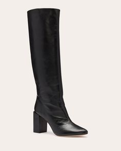 BLACK|1 Luxury Footwear, Leather Heeled Boots, Black Knees, Knee High Leather Boots, Heat Styling Products, Capsule Collection, Shoe Store, High Heel Boots, Fall Wardrobe