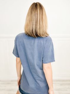 Fabric content: Graphic Tee: 100% Cotton Light Wash Relaxed Fit T-shirt For Everyday, Summer Everyday Washed Blue T-shirt, Casual Washed Blue T-shirt, Relaxed Washed T-shirt, Blue Washed Relaxed Fit T-shirt, Relaxed Fit Washed Blue T-shirt, Soft-washed Relaxed Tops For Casual Wear, Relaxed Soft-washed Tops For Casual Gatherings, Casual Soft-washed Tops For Everyday