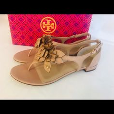 Tory Burch Blossom Light Makeup Nappa Leather Flat Sandals With Block Little Hill Feminine Flowers And An Elegant Open Shape Combine On Blossom Flat Sandal. Made In Brazil Of Napa Leather, It’s Detailed With Multiple Straps ... The Beautiful Sandal Is Light Makeup Color Napa Leather, Flower Design W/ Gold Tone Tb Logo, So Classy Feminine Leather Sandals With Almond Toe, Feminine Leather Heels For Spring, Feminine Low Heel Leather Sandals, Designer Low Heel Sandals For Spring, Feminine Flat Leather Sandals, Feminine Ankle Strap Leather Sandals, Feminine Leather Sandals With Removable Insole, Feminine Leather Sandals With Heel Strap, Tan Flat Heel Sandals For Spring