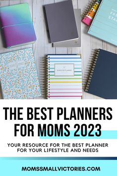 the best planners for mom's 2020 - 2021, including notebooks and notepads