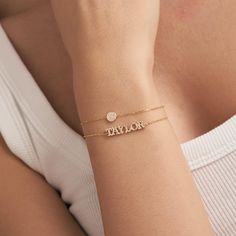 1- P R O D U C T ∙  D E S C R I P T I O N Discover the elegance of our Diamond Name Bracelet, handcrafted from 14k Solid Gold. This Uppercase Letter Bracelet is the perfect personalized gift for her, exuding timeless charm and sophistication. Each piece is meticulously designed for durability and comfort, making it an ideal accessory for everyday wear. This unique, customizable bracelet is the epitome of luxury and style, sure to captivate and impress. 2- P R O D U C T ∙  D E T A I L S Diamond q Gold Name Bracelet, Letter Bracelet, Personalized Gifts For Her, Name Bracelet, P T, Diamond Bracelets, Brilliant Diamond, Chain Link Bracelet, Gold Material