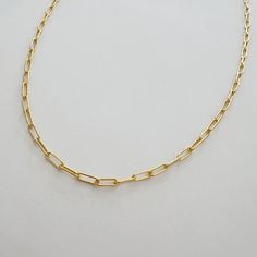 14k gold filled chain with lobster clasp. Always gold filled, never plated. Waterproof + tarnish resistant. Wear with confidence. This item is made to order, packaged, and shipped with love from our studio located in West Chester, PA. *Click here to learn more about gold filled jewelry Everyday 14k Gold Filled Paperclip Chain Necklace, Minimalist Gold Paperclip Bracelet With Lobster Clasp, Gold Paperclip Bracelet With Cable Chain For Everyday, Gold Paperclip Bracelet With Cable Chain, 14k Gold Filled Cable Chain Bracelet Gift, Gold Paperclip Bracelet With Lobster Clasp, Gold-plated Paperclip Bracelet With Cable Chain, Gift Cable Chain Bracelet In 14k Gold Filled, Gift 14k Gold-filled Cable Chain Bracelet