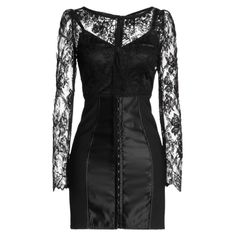 A DOLCE & GABBANA classic signature piece that will last you for years Lace top Corset style lower part for a sexy perfect fit Partial silk lining Back zip closure Dry clean only Made in Italy The AD and celebrity pictures are for style reference only, please see dress for sale on actual pictures. Corset Lace Dress, Womens Short Dress, Png Clothes, Black Knit Dress, Corset Lace, Press Tour, Chic Leather, Dolce E Gabbana, Gowns With Sleeves