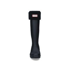 Black fabric tall boot socks | Rolled top | Red branded patch on the front. Designed to be worn with the Hunter Short Original wellington boots, these socks keep your feet warm and comfortable. Hunter Short, Tall Boot Socks, Ladies Accessories, Wellington Boots, Tall Boot, The Hunter, Boot Socks, Boot Shop, Wellington