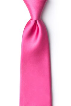 Fuchsia Extra Long Tie by Elite Solid -  Fuchsia Silk Bridal Party Outfit, Necktie Set, Mens Silk Ties, Boys Ties, Suspenders Set, Tie For Men, Silk Pocket Square, Ace Attorney, Red Tie