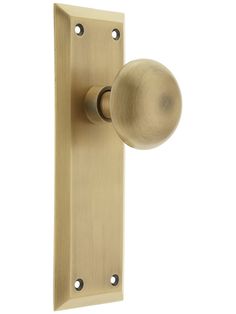 an image of a door handle with a ball on the front and bottom part of it