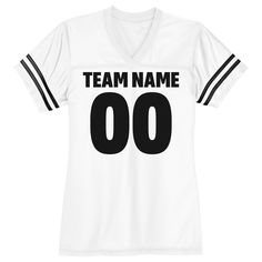 This is a lightweight fan style football jersey for women. It's a women's relaxed fit. The fit of this jersey isn't as small a women's junior fit shirt. Please refer to the measurements for help choosing the correct size. ORDERING INFORMATION Please send a message after purchase with the following: FRONT - TEAM NAME / NUMBER BACK - PLAYER NAME / NUMBER SHIPPING We ship 3 business days after you order. Please send a message before ordering to see if I can assist you with a rush order. The white j White Jersey With Name Print For Game Day, White Jersey With Letter Print For Fan Gear, White Sports Jersey With Name Print, White Letter Print Jersey For Game Day, White Team Spirit Jersey With Name Print, White Jersey With Name Print For Sports Season, Fan Apparel White Jersey With Letter Print, White Fan Apparel Jersey With Letter Print, White Jersey With Letter Print For Fans