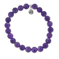 Calming Bracelet- Amethyst Gemstone Bracelet- This bracelet is handcrafted with Amethyst gemstones which is known as a calming stone. Worn to relieve stress and anxiety -8mm Amethyst gemstones Usa Bracelet, Bracelet Meaning, Bracelets With Meaning, Calming Stones, Creating Jewelry, Amethyst Bracelet, Macrame Bracelets, Blue Bracelet, Amethyst Stone