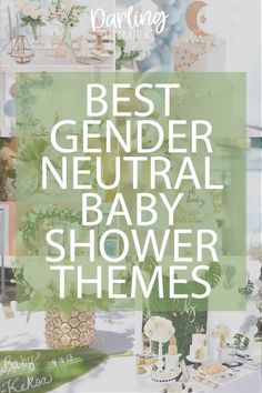 the best gender neutral baby shower themes