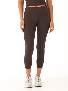 Pockets are everything. Work up a sweat in our Rita Leggings, constructed with flat lock seams and made from our recycled eco power performance fabric. Featuring four-way-stretch, side pockets and interior stash pocket, this legging is the ultimate in sculpting, function and comfort. Made to move with you, these are the perfect leggings to run, stretch, twist and bend in through any workout. Perfect Leggings, Romper With Skirt, Fall Shopping, Performance Fabric, Sports Leggings, Sweater And Shorts, Active Wear Tops, Sweater Jacket, Short Tops