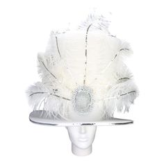 "Get this Awesome Gala Women Hat Today! This Gala Women Hat will definitely make you stand out at your next Party, Wedding, Corporate Event, Birthday, Quinceanera, or Halloween Party! Product Details: ✓Made in the USA ✓Handmade ✓High Quality Foam ✓One Size Fits Most ✓Customizable to your preferences \"This is where your party starts\". Give your next party a new life and rediscover your youth with Foam Party Hats. Foam Party Hats Guarantee At Foam Party Hats we believe our hats help bring a new Wide Brim Hat For Carnival Costume Party, Elegant Top Hat For Kentucky Derby Costume Party, Fitted High Crown Hat For Costume Party, High Crown Hats For Carnival Costume, Adjustable Curved Brim Costume Hats For Carnival, High Crown Headpiece For Carnival Costume Party, Gatsby Style Costume Hat For Kentucky Derby Party, Fitted Hat Bands For Costume Party, Kentucky Derby Gatsby Style Party Hat