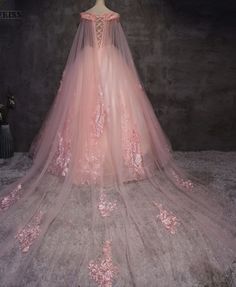 Quinceanera Dress Appliques Beading Floor-Length Pink Tulle Formal Dress - TulleLux Bridal Crowns &  Accessories Beading Applique, Tulle Formal Dress, Quinceanera Dresses Pink, Pink Wedding Dress, Quinceanera Dress, Beaded Bodice, Bra Style, Sweet 16 Dresses, Dress Order