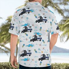 The best hawaiian shirts for men, hawaiian shirt for women and kids are available, designed just for you. Fabric: four-way stretch (95% polyester and 5% spandex) Regular fit Fabric Weight: 120 g/m'. Care Instruction: Machine washes cold with similar colors, do not bleach, tumble dry low, do not iron, and do not dry clean. Reliable quality Refreshing and breathable, comfortable material, No DISCOLORATION after long washing. Hight Quality Fabric High quality fabric is soft and comfortable, and its prefect structure supports the fit of the outfit. Unisex & Perfect Gifts This product is crafted from a premium polyester and spandex blend, making it both comfortable and durable. Each panel is individually printed, cut and sewn to ensure a flawless graphic with no imperfections. And high definiti Blue Hawaiian Shirt With Sublimation Print, Blue Sublimation Print Short Sleeve Hawaiian Shirt, Blue Short Sleeve Hawaiian Shirt With Sublimation Print, White Hawaiian Shirt With All Over Print, White Hawaiian Shirt With Sublimation Print, White Hawaiian Shirt With All Over Print For Beach, White Hawaiian Shirt With All Over Print For Vacation, White Hawaiian Shirt With Short Sleeves, Men Hawaiian Shirt