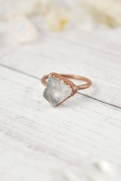 Your raw gemstone artisan ring collection is not complete without a rough, raw crystal ring. Handmade with healing crystals and natural stones, this copper jewelry awakens the wild woman. The raw crystal jewelry is made with electroformed copper, making each piece unique and one of a kind, just like you. Embrace your intuitive nature and click through to see more raw gemstone jewelry! Bohemian Rings With Raw Stone For Healing, Bohemian Raw Stone Rings For Healing, Bohemian Raw Stone Healing Rings, Unique Crystal Ring With Raw Stone For Promises, Minimalist Crystal Ring For Healing, Bohemian Raw Stone Crystal Ring Gift, Bohemian Crystal Ring With Raw Stone As Gift, Bohemian Style Crystal Ring With Raw Stone For Gift, Bohemian Style Raw Stone Crystal Ring