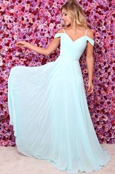 Prom Dress Off The Shoulder, Baby Blue Prom Dresses, Prom Dresses Off The Shoulder, Azul Serenity, Long Party Dress, Prom Dresses Simple, A Line Prom Dress, Spaghetti Strap Prom Dress, Diamond Dress