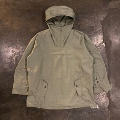 vintage anorak ventile Size large tag Measurement :  shoulder: 22"inch Fit to fit :24"inch Shoulder to bottom :27"inch sleeve:21"inch  . please read all description and see all the photo details. no refund. are sales are final. ask me before purchase. accept offer. paypal only. . shipping with Express Mail Service (EMS) 4-8 day arrived and tracking number . thanks and happy shopping :) Vintage Khaki Windbreaker With Pockets, Vintage Khaki Long Sleeve Windbreaker, Vintage Windbreaker With Pockets For Outdoor Activities, Vintage Streetwear Parka With Pockets, Vintage Khaki Windbreaker For Outdoor, Vintage Khaki Outerwear For Outdoor Activities, Vintage Khaki Parka For Outdoor, Vintage Outerwear With Pockets For Hiking, Vintage Winter Windbreaker