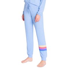 Stay In Stylish Comfort All Night Long In These Jogger Pajama Pants From Insomniax. Comfortable Blue Sweatpants For Spring, Comfortable Blue Pants For Pajama Party, Light Blue Casual Sleepwear For Loungewear, Casual Light Blue Sleepwear For Loungewear, Comfortable Blue Bottoms For Pajama Party, Comfortable Blue Sleep Bottoms, Comfortable Blue Sleep Pants, Blue Relaxed Fit Sleepwear With Elastic Waistband, Casual Blue Sleepwear Pants