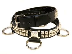 Goth Metal, Belt Leather, Punk Goth, D Ring, High Quality Leather, Pyramid, Leather Belt, The Row, Mens Accessories