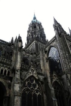 black and white photograph of an old cathedral