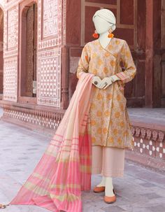 Junaid Jamshaid Beige 2PC | JLAWN-S-JDS-24-1138 Eid Ul Adha Lawn Collection 2024 Beige Long Sleeve Palazzo Set With Dupatta, Beige Unstitched Suit With Printed Motifs For Festive Occasion, Festive Beige Sets With Printed Motifs, Festive Beige Unstitched Suit With Printed Motifs, Eid Ul Adha, Shalwar Kameez, Suit Fabric, Pakistani Outfits, Clothing Brand