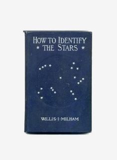 the book how to identify the stars by willis j millum is on display at the museum