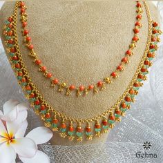 Pagadala Chains Simple, Coral Chain Designs, Pagadalu Chain Designs, Pagadalu Jewellery, Pagadala Chains