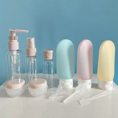 Description: Owing to compact size, this empty bottle can be put in the bag conveniently and is very suitable for travel. Indisputable that it is easy to use because the product is with the adoption of minimalistic feature. It is made of PET, PP, PE material. The length of stored size is 22cm, the width is 16cm and the height iis 4cm. It is suitable for home use and travel use. Item Name: Storage Bottle Material: PET, PP, PE Features: Lightweight Body, Convenient to Use, Universal Size Details: Clear Toiletry Bag, Lotion Containers, Travel Bottle Set, Travel Size Toiletries, Sprayer Bottle, Makeup Samples, Spray Lotion, Cosmetic Bottles, Lotion Bottle