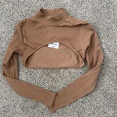 Forever 21 Small/Medium Stretchy Fitted Brown Crop Top For Spring, Forever 21 Stretch Crop Top For Spring, Fitted Trendy Crop Top By Forever 21, Forever 21 Stretch Crop Top For Day Out, Trendy Brown Crop Top For Spring, Forever 21 Fitted Brown Top, Forever 21 Stretch Crop Top For Fall, Forever 21 Brown Spring Top, Long Sleeve Bodysuit Women