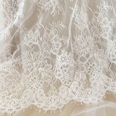 Super exquisite and fine embroidery Alencon lace fabric in ivory color, dense and delicate embroidery Width is about 125cm , price is for one piece at 3 yards long Gorgesou for wedding accessories, bridal headpiece, flower boutique , dance costumes beading . my shop link: http://www.etsy.com/shop/lacetime ------------------------------------------------------ ---------------------------------------------------------------- ------------------------------------------------------------------------- Headpiece Flower, Fine Embroidery, Flower Boutique, Couture Wedding Gowns, Delicate Embroidery, Alencon Lace, Bridal Hair Flowers, Wedding Dress Fabrics, Ivory Bridal