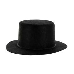 a black hat is shown against a white background