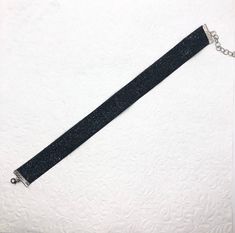 "Sparkle black velvet ribbon choker necklace has silver metal ends. Ribbon measures 1 inch wide and 12 inches long with a 3\" adjustable chain. Perfect for your Cinderella costume or to wear everyday! Necklace is suitable for a adult or child." Cinderella Sparkle, Ribbon Choker Necklace, Black Velvet Ribbon, Velvet Necklace, Cinderella Costume, Ribbon Choker, Ribbon Necklace, Everyday Necklace, Necklace Choker