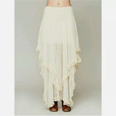 Looking To Purchase This Skirt In Ivory And Black Size Medium! Please Help, Please Share!! Court Skirt, Lace Dress Boho, Free People Maxi, Lace Layers, Tiered Maxi Skirt, Free People Clothing Boutique, Free People Skirt, Free People Clothing, Clothing Boutique